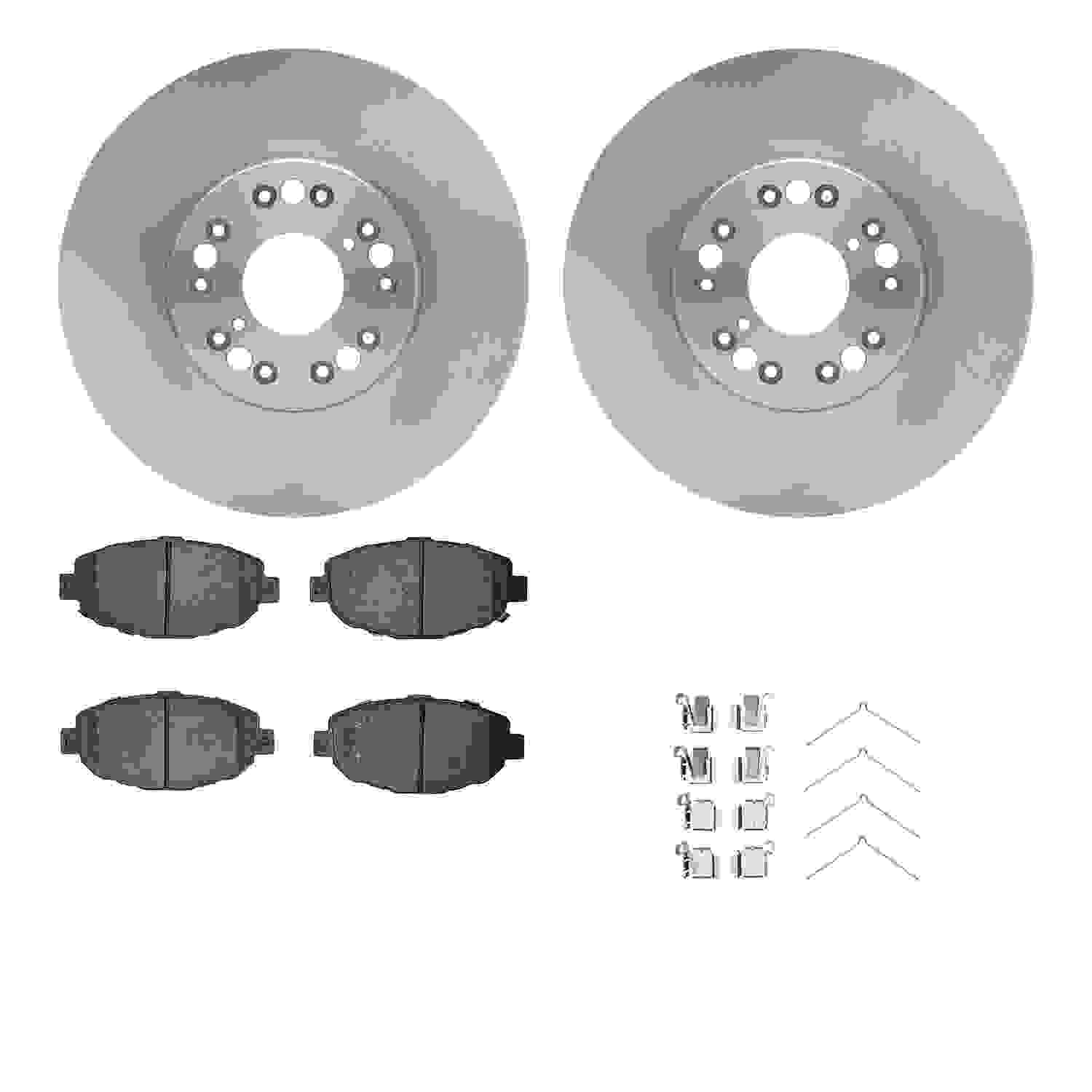 Dynamic Friction Company Disc Brake Kit 6512-75052