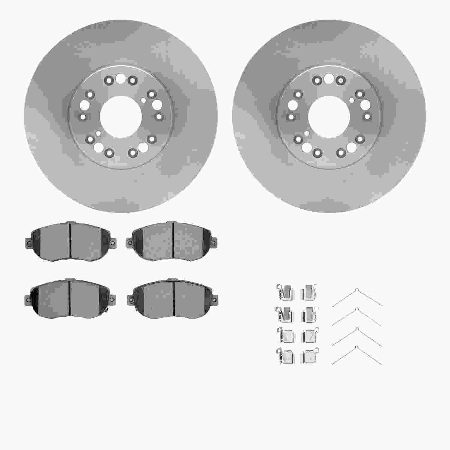 Dynamic Friction Company Disc Brake Kit 6512-75054