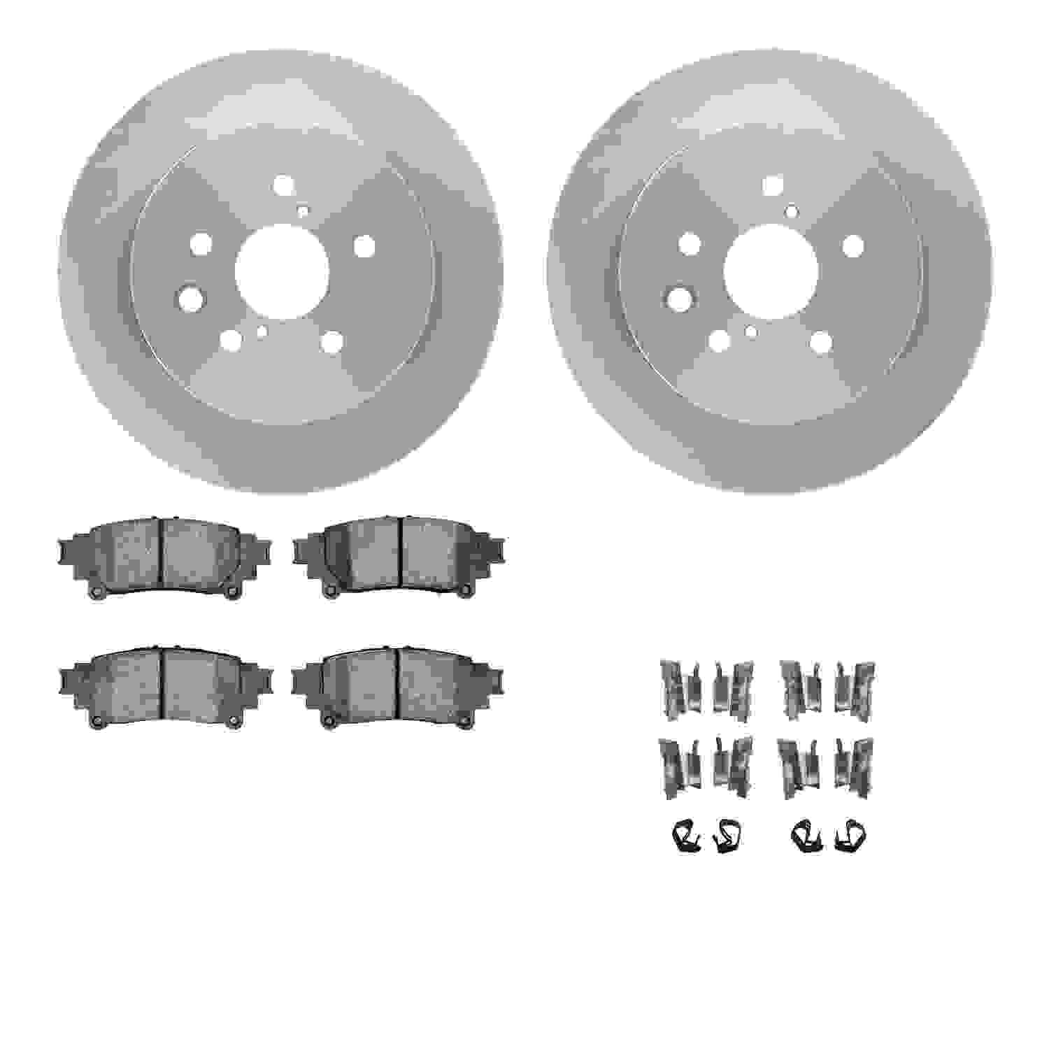 Dynamic Friction Company Disc Brake Kit 6512-75084