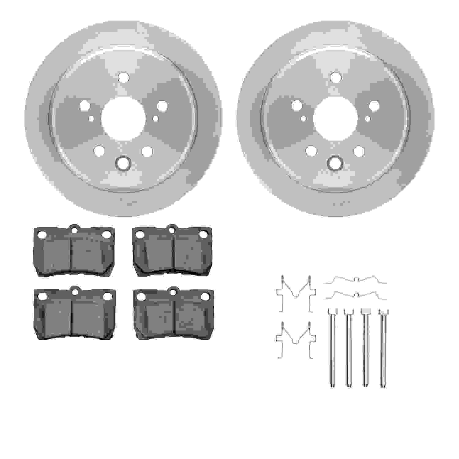 Dynamic Friction Company Disc Brake Kit 6512-75089