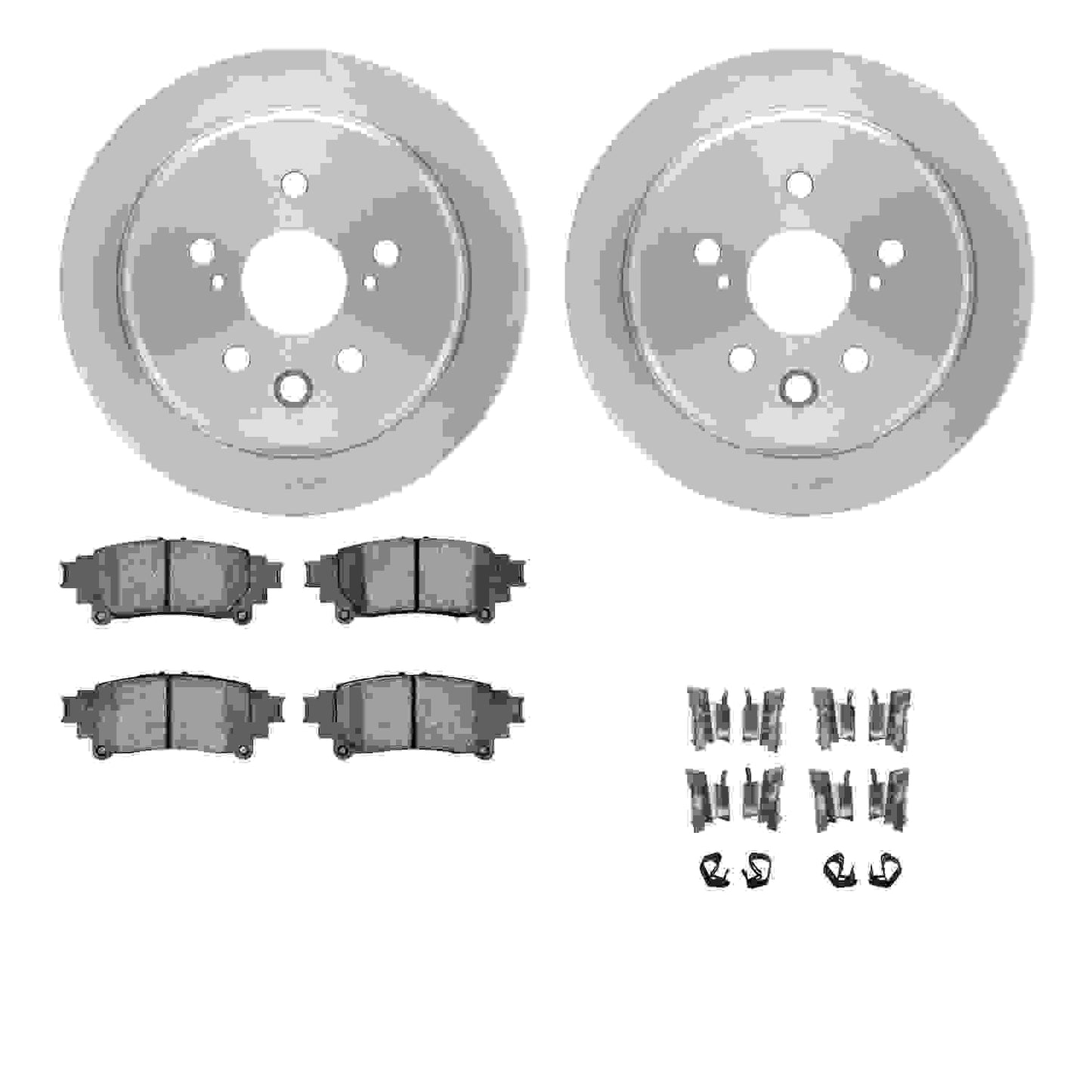 Dynamic Friction Company Disc Brake Kit 6512-75090