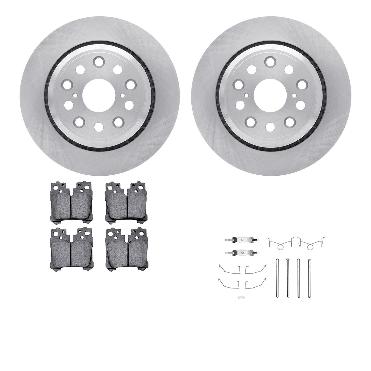 Dynamic Friction Company Disc Brake Kit 6512-75102