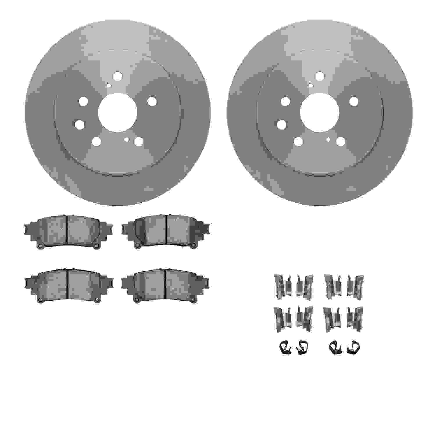 Dynamic Friction Company Disc Brake Kit 6512-75140