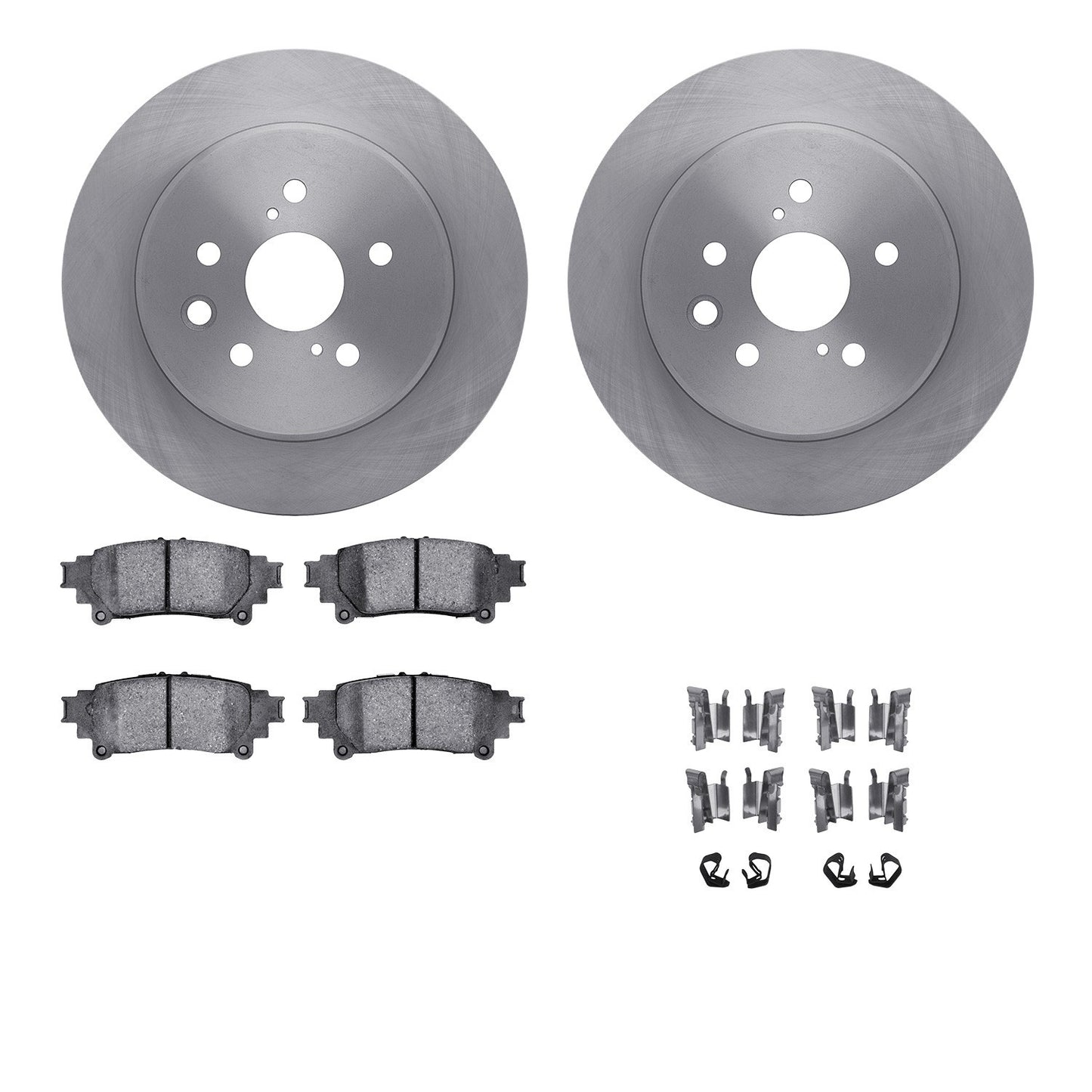 Dynamic Friction Company Disc Brake Kit 6512-75140