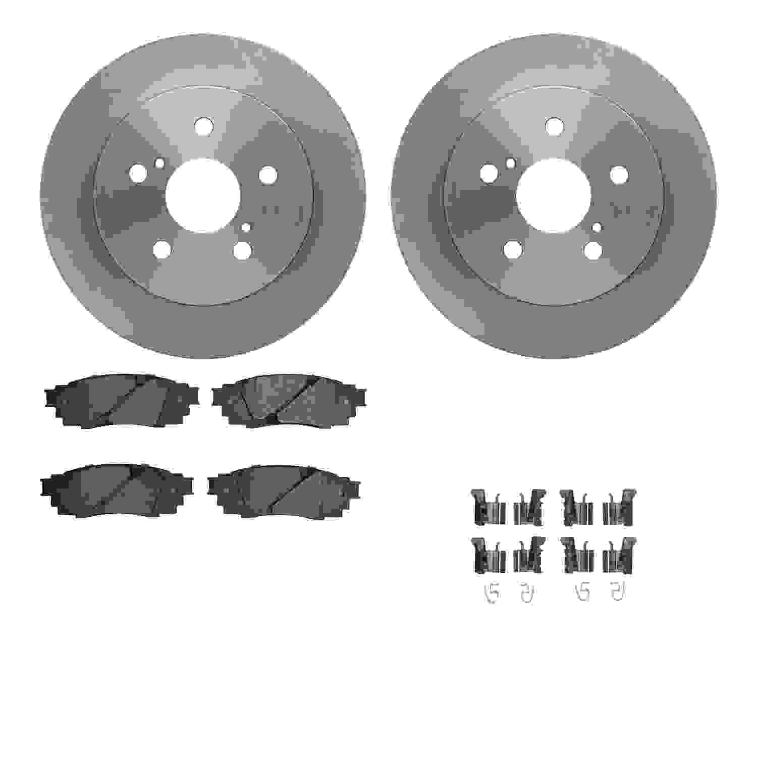 Dynamic Friction Company Disc Brake Kit 6512-75150