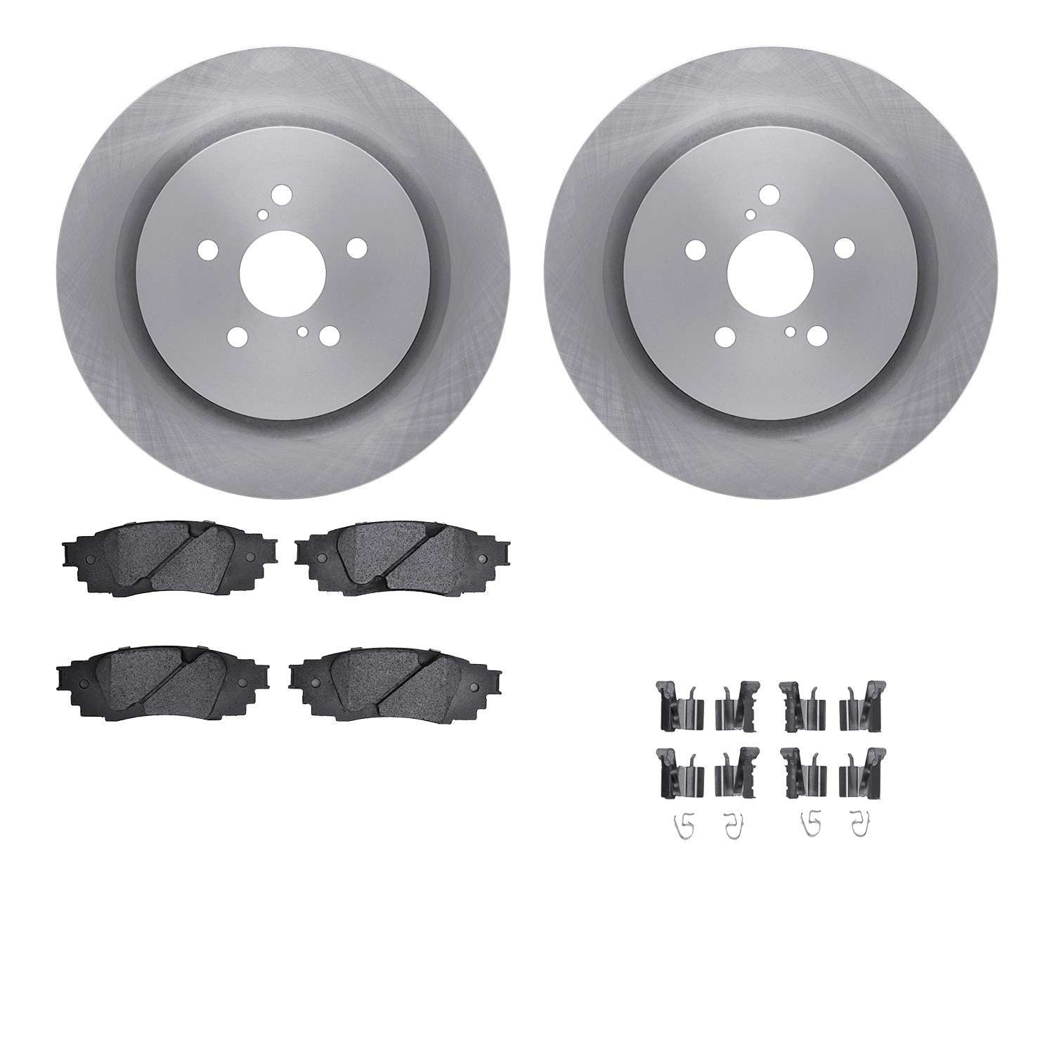 Dynamic Friction Company Disc Brake Kit 6512-75155