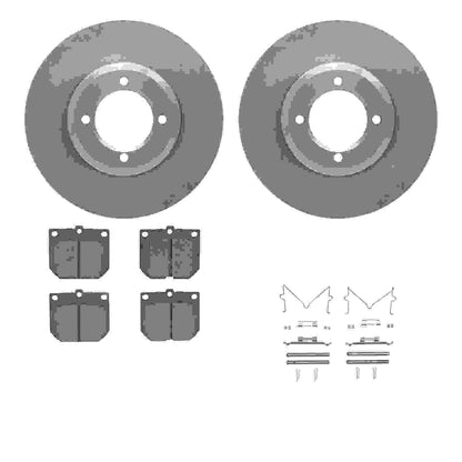 Dynamic Friction Company Disc Brake Kit 6512-76147