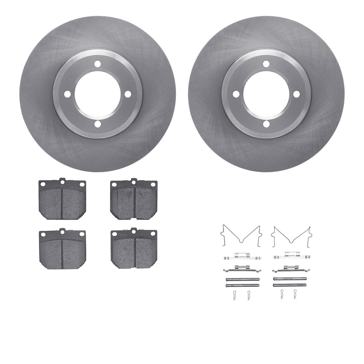 Dynamic Friction Company Disc Brake Kit 6512-76147
