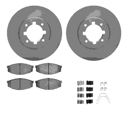 Dynamic Friction Company Disc Brake Kit 6512-76191
