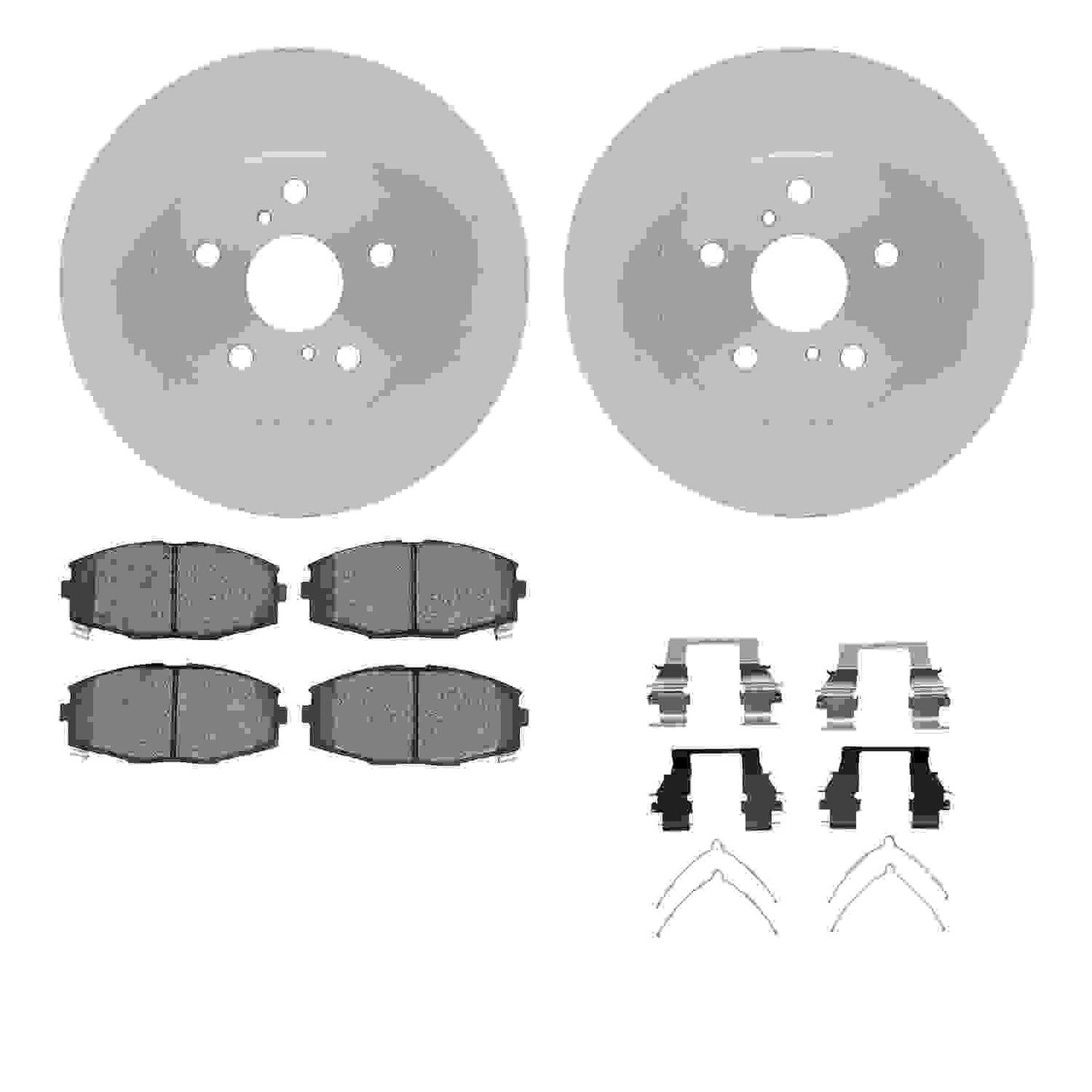 Dynamic Friction Company Disc Brake Kit 6512-76230