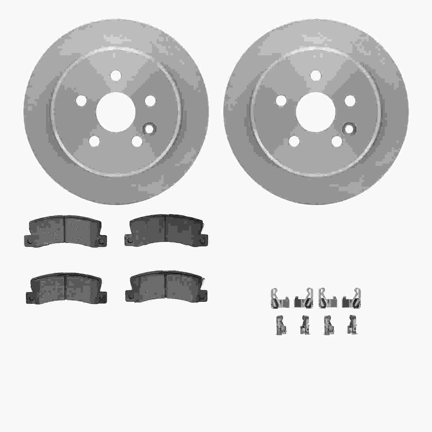 Dynamic Friction Company Disc Brake Kit 6512-76235