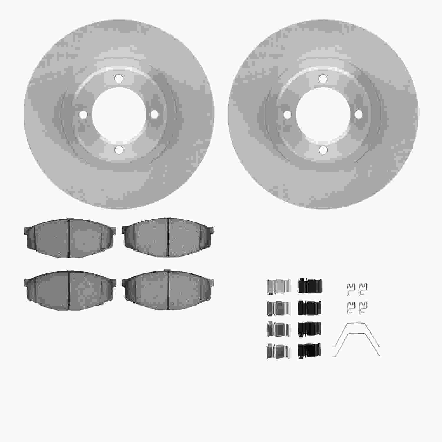 Dynamic Friction Company Disc Brake Kit 6512-76242