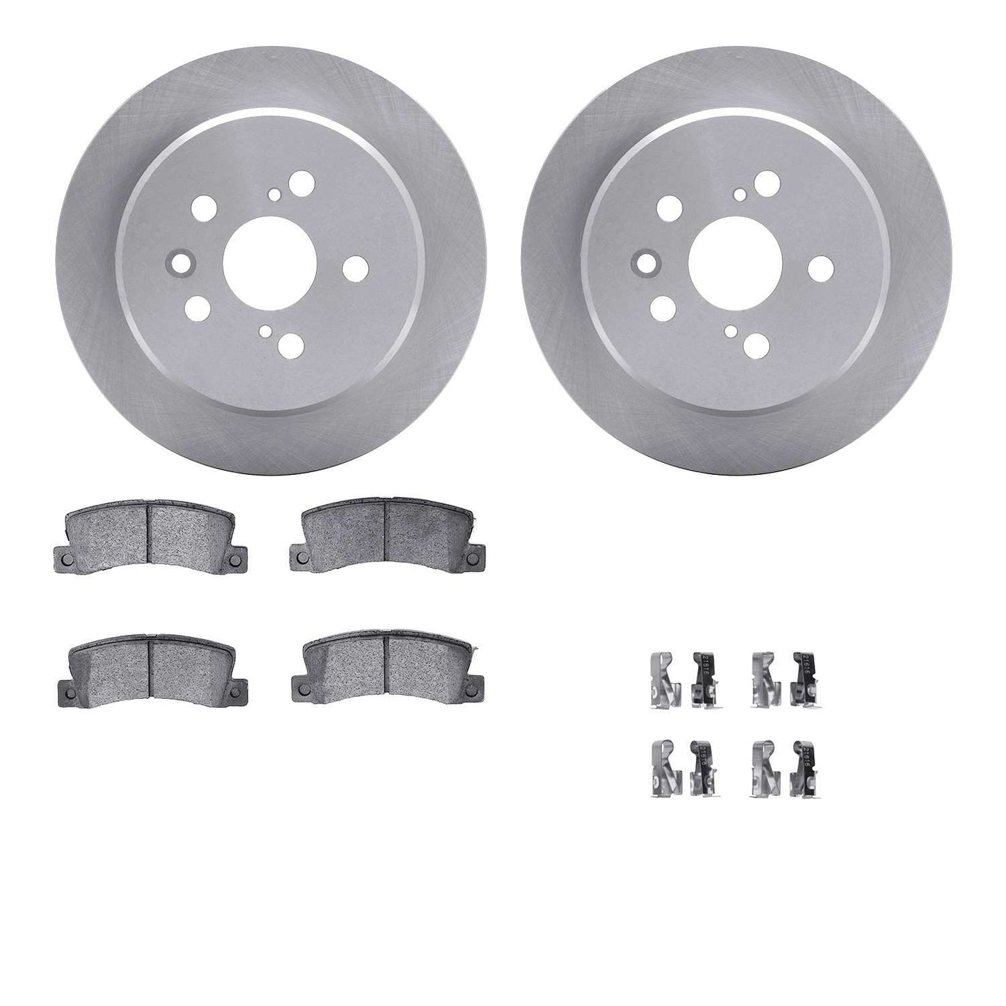 Dynamic Friction Company Disc Brake Kit 6512-76266