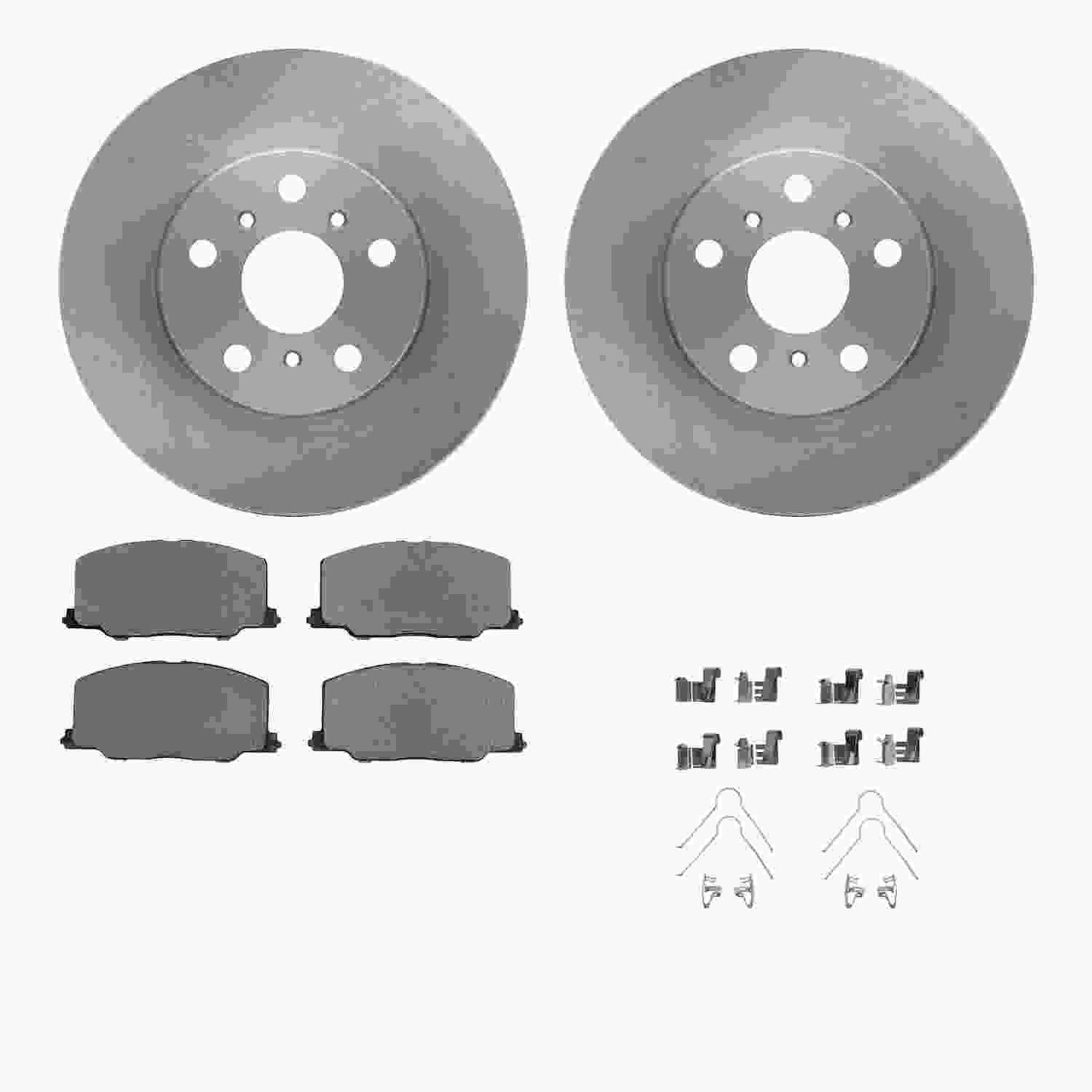 Dynamic Friction Company Disc Brake Kit 6512-76272