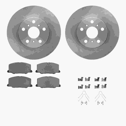 Dynamic Friction Company Disc Brake Kit 6512-76272
