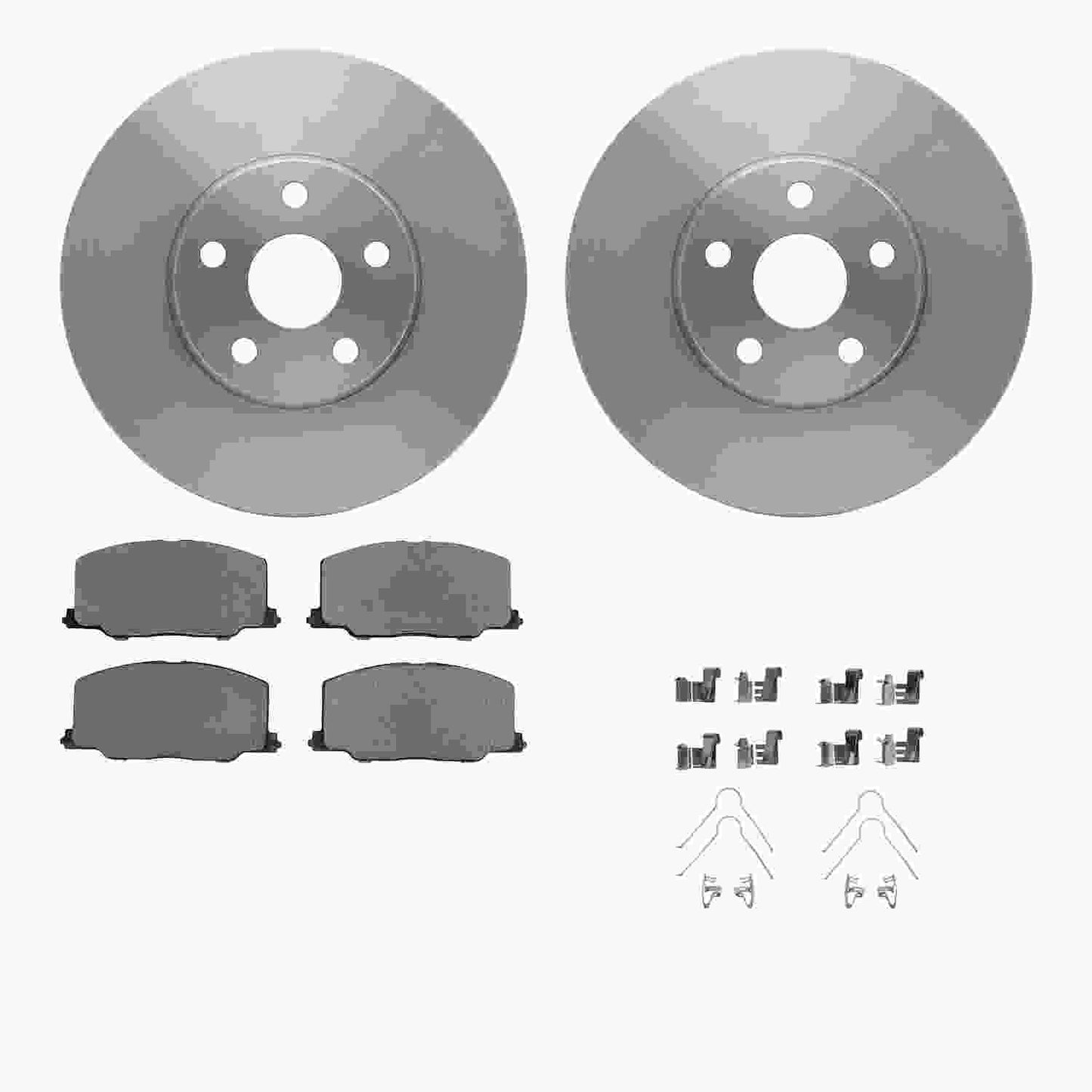 Dynamic Friction Company Disc Brake Kit 6512-76275