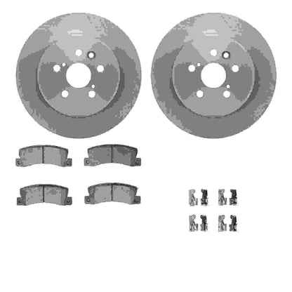Dynamic Friction Company Disc Brake Kit 6512-76287