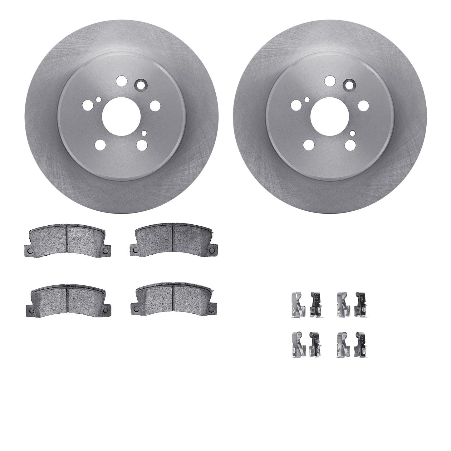 Dynamic Friction Company Disc Brake Kit 6512-76287