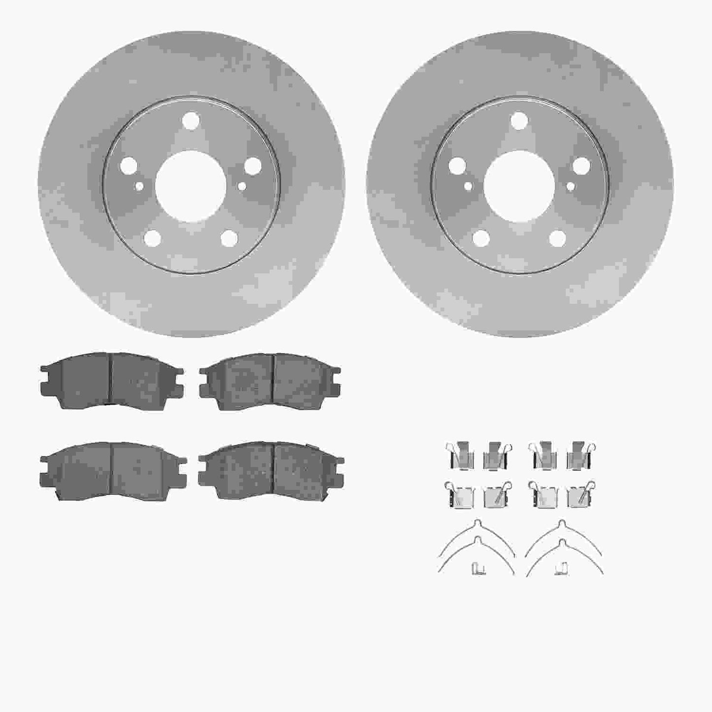Dynamic Friction Company Disc Brake Kit 6512-76308