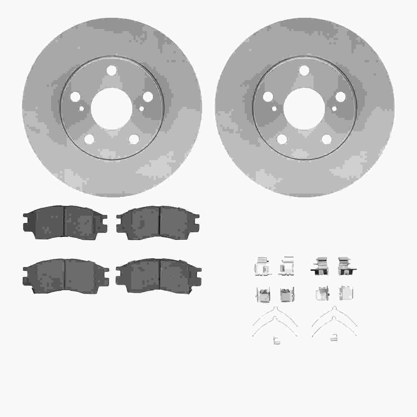 Dynamic Friction Company Disc Brake Kit 6512-76309