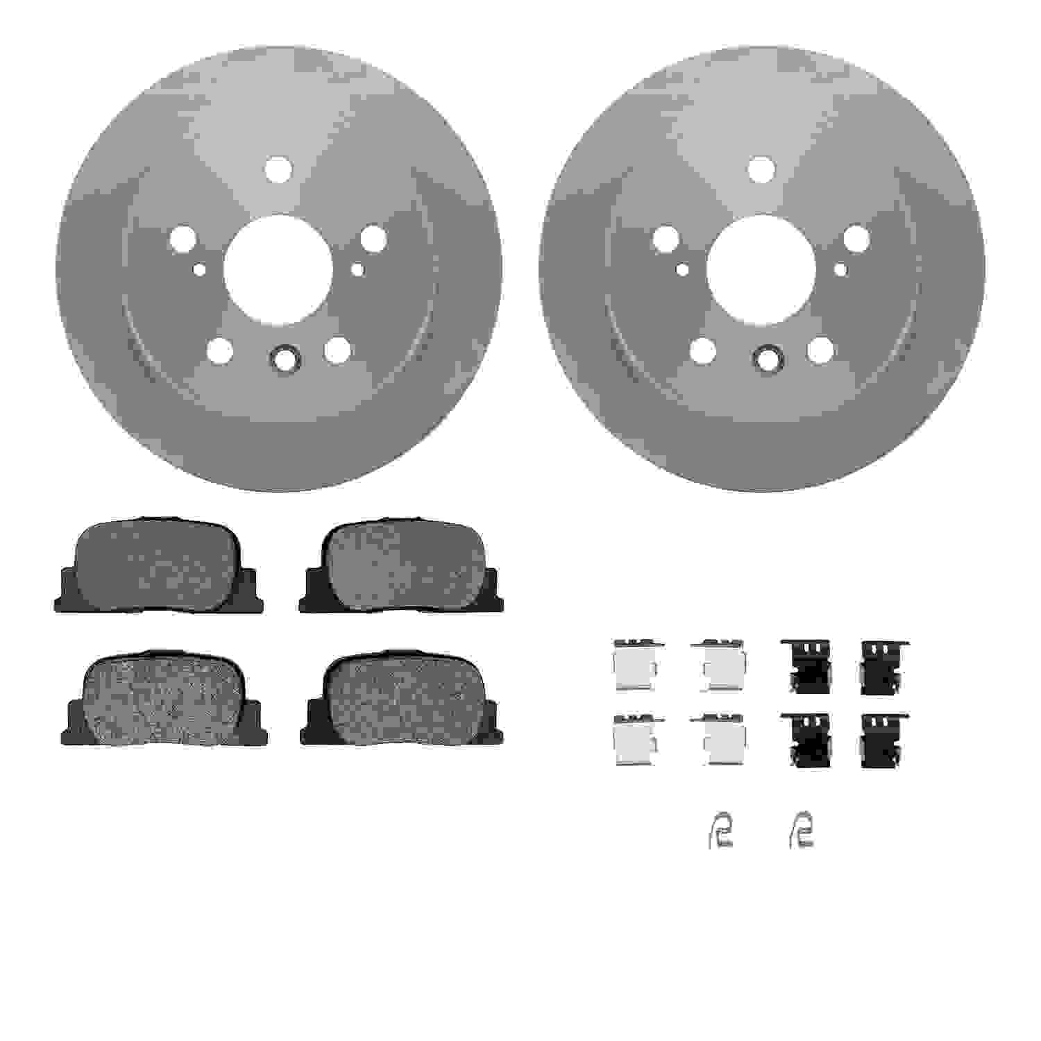 Dynamic Friction Company Disc Brake Kit 6512-76332