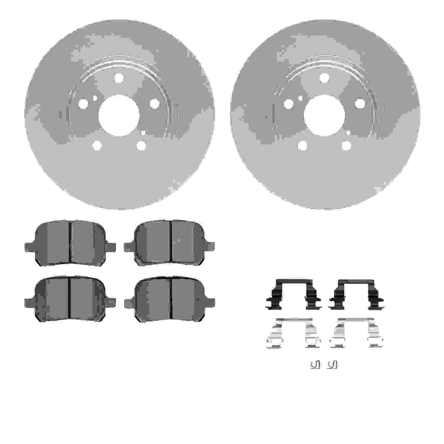 Dynamic Friction Company Disc Brake Kit 6512-76341