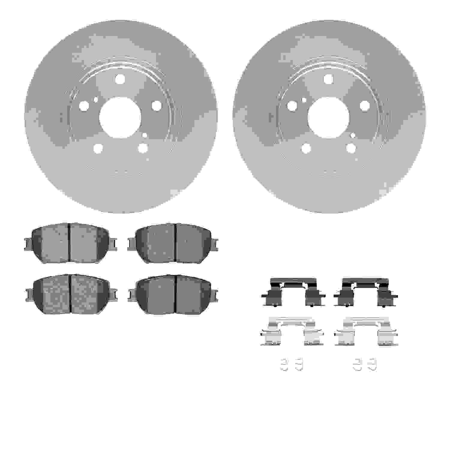 Dynamic Friction Company Disc Brake Kit 6512-76344