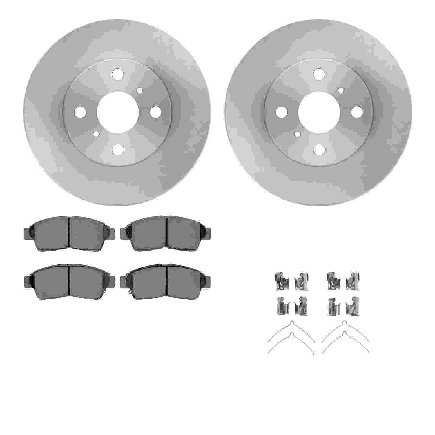 Dynamic Friction Company Disc Brake Kit 6512-76356