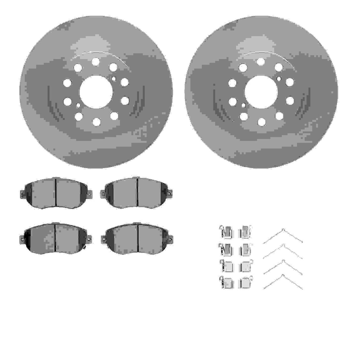 Dynamic Friction Company Disc Brake Kit 6512-76377