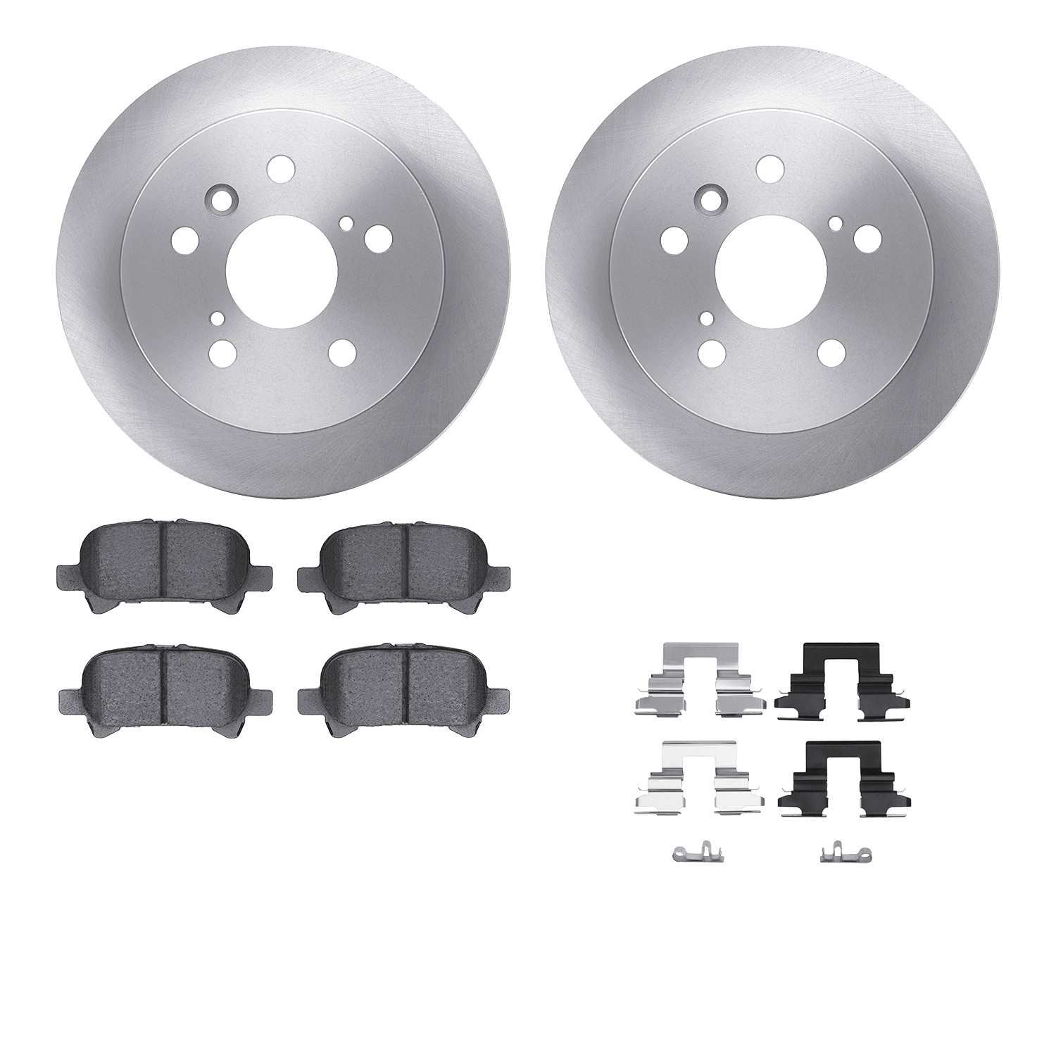 Dynamic Friction Company Disc Brake Kit 6512-76461