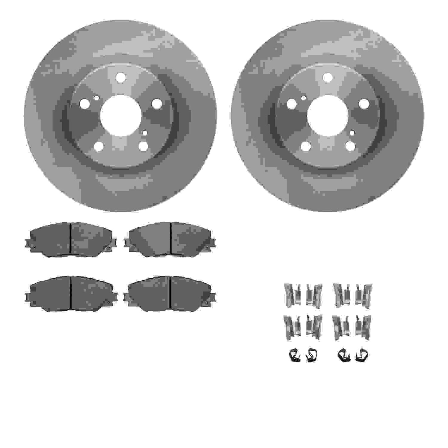 Dynamic Friction Company Disc Brake Kit 6512-76482