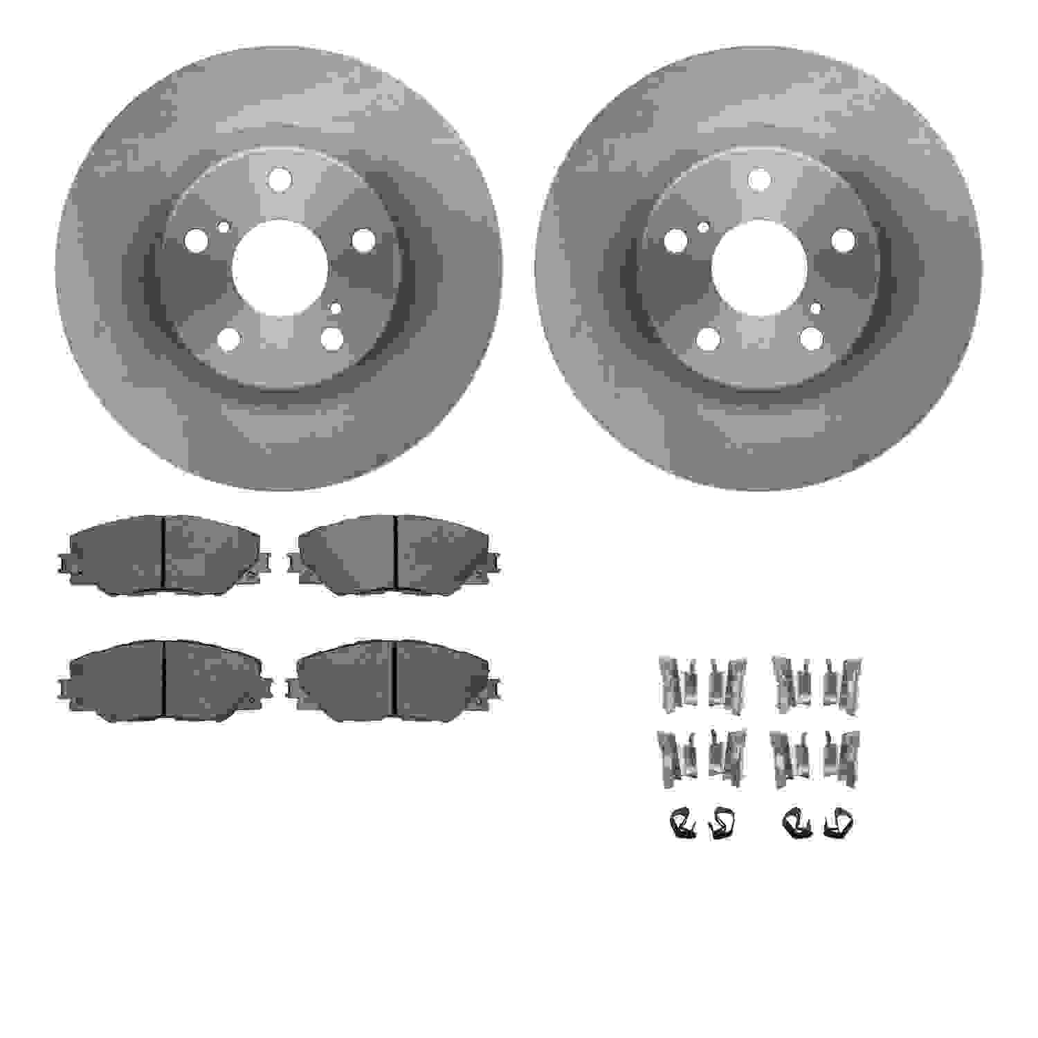 Dynamic Friction Company Disc Brake Kit 6512-76482