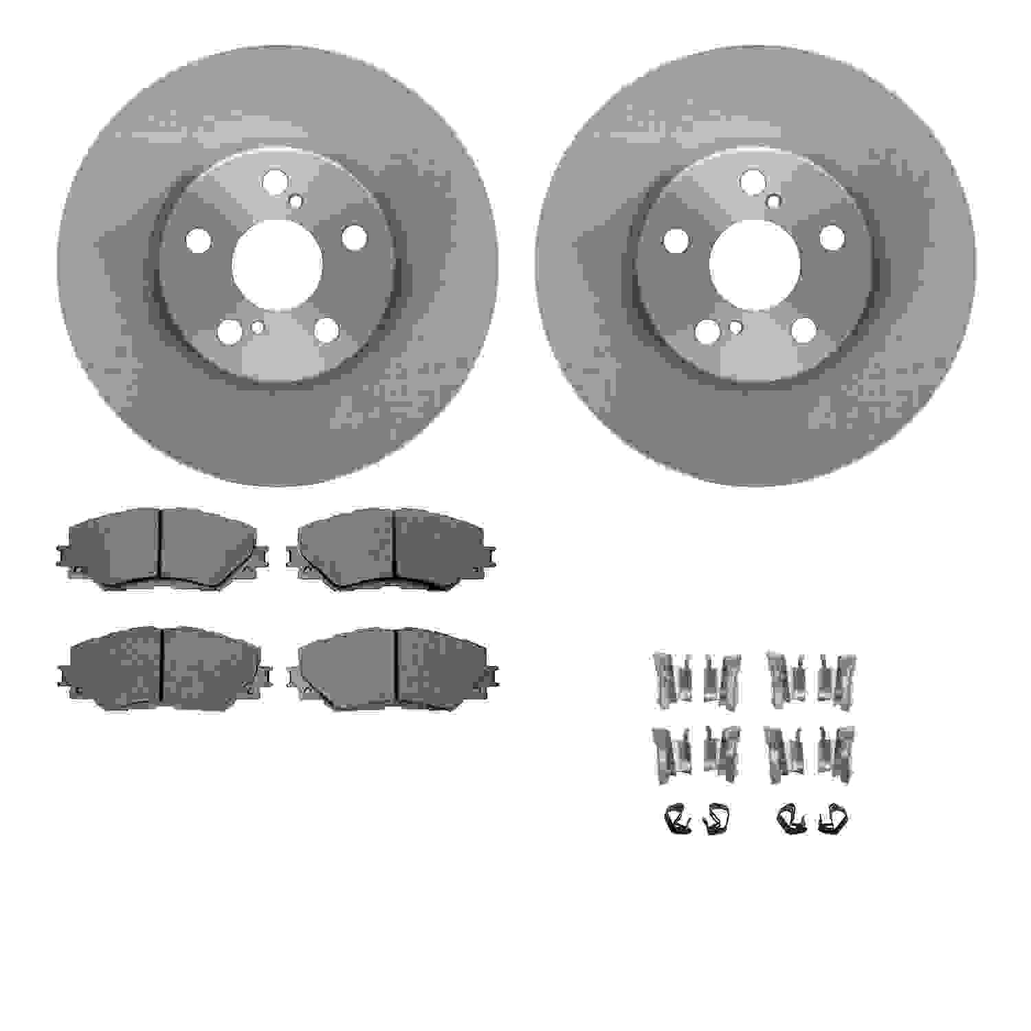 Dynamic Friction Company Disc Brake Kit 6512-76491