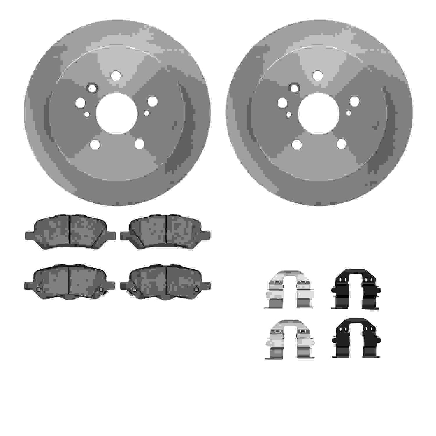 Dynamic Friction Company Disc Brake Kit 6512-76512