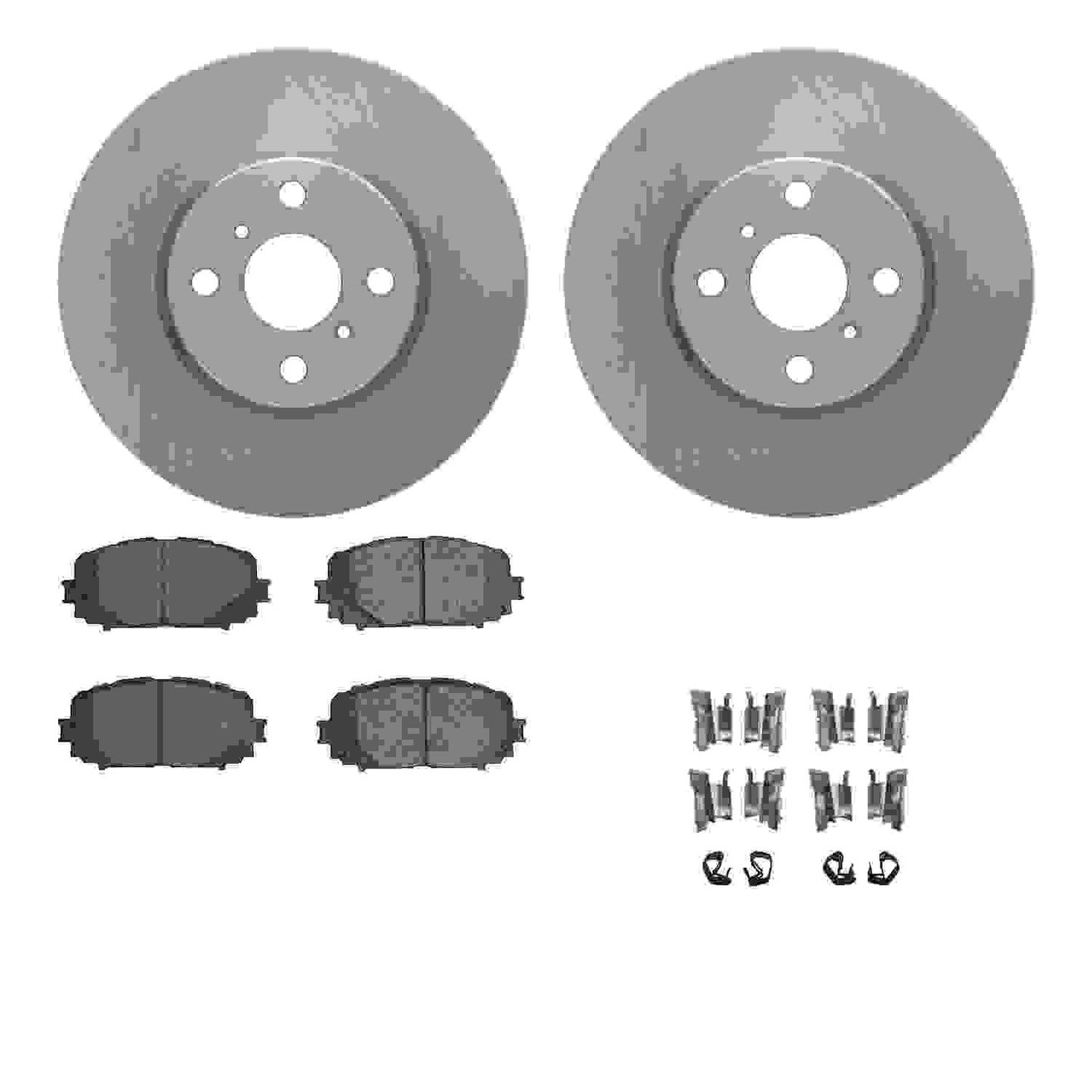 Dynamic Friction Company Disc Brake Kit 6512-76521
