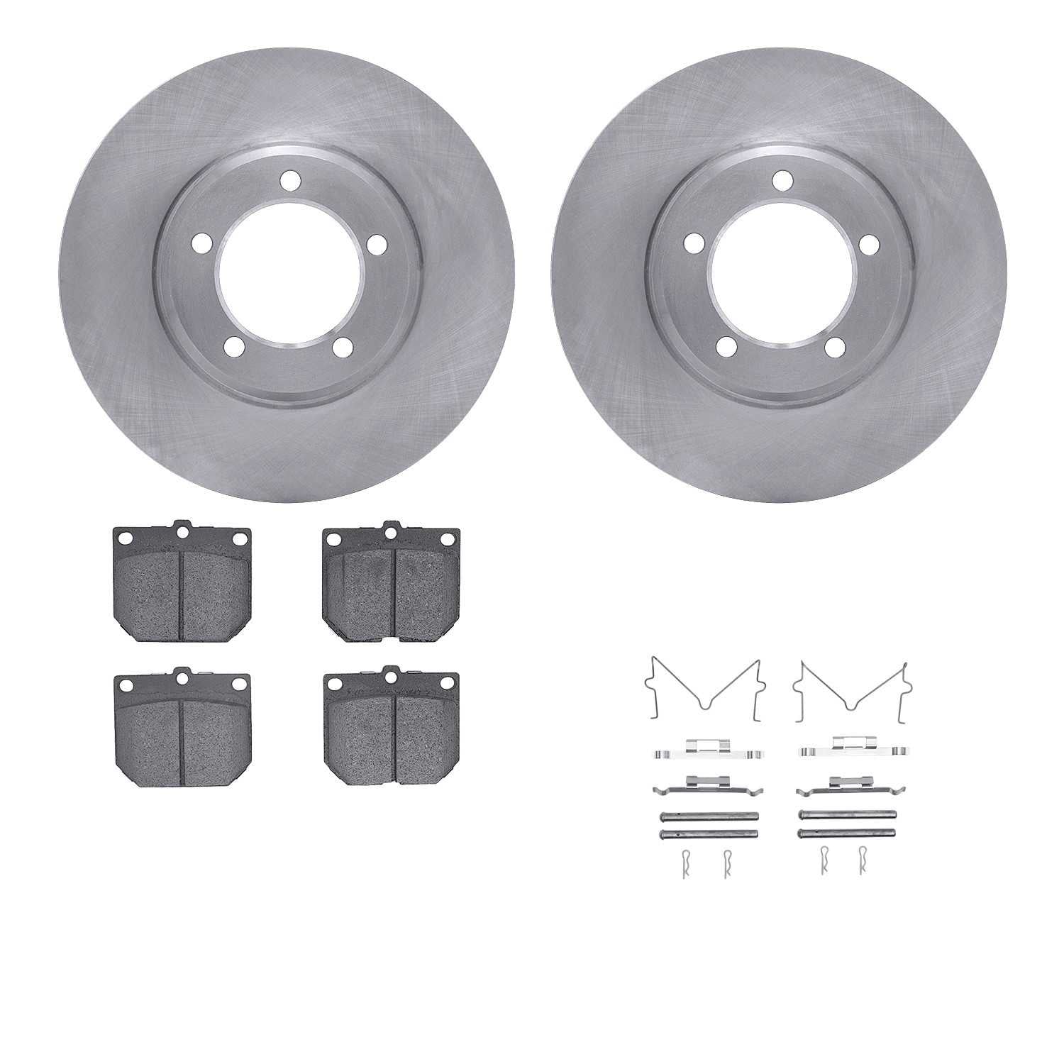 Dynamic Friction Company Disc Brake Kit 6512-76536