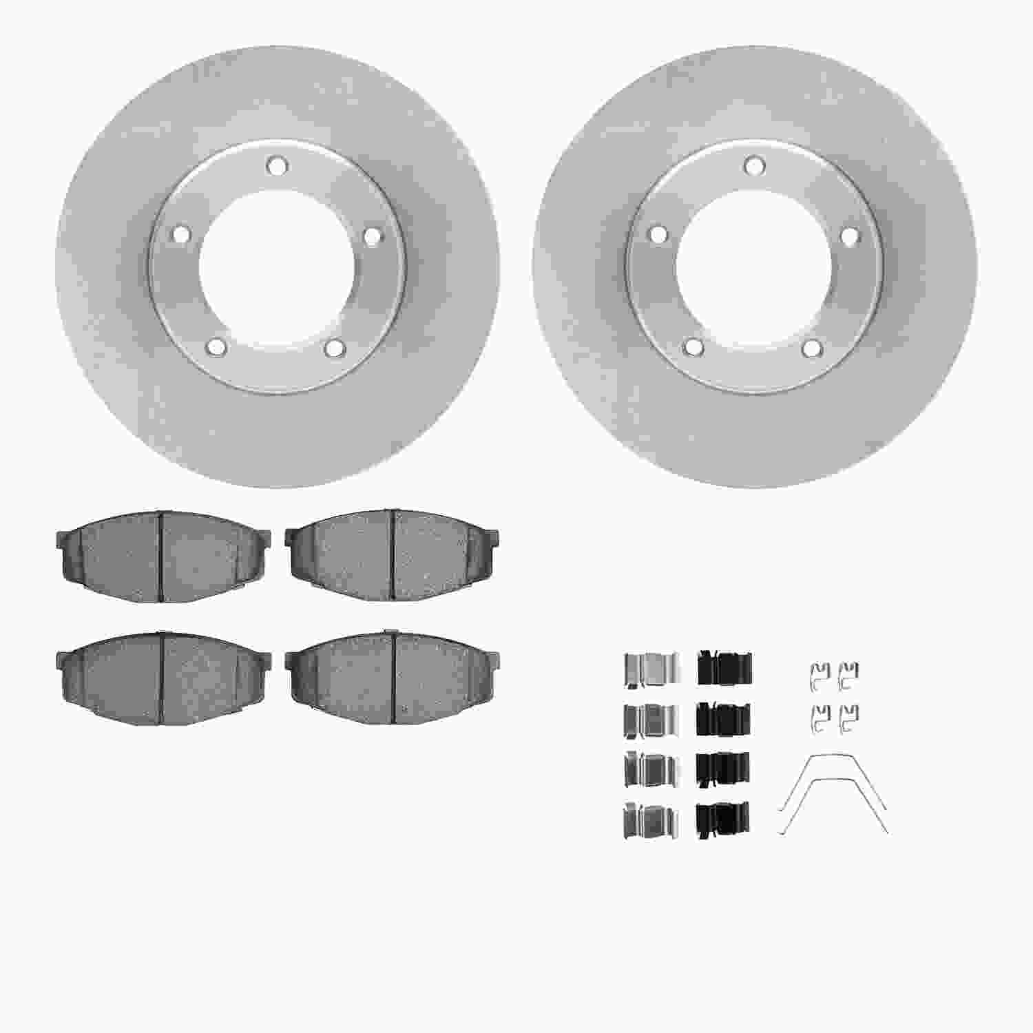 Dynamic Friction Company Disc Brake Kit 6512-76545