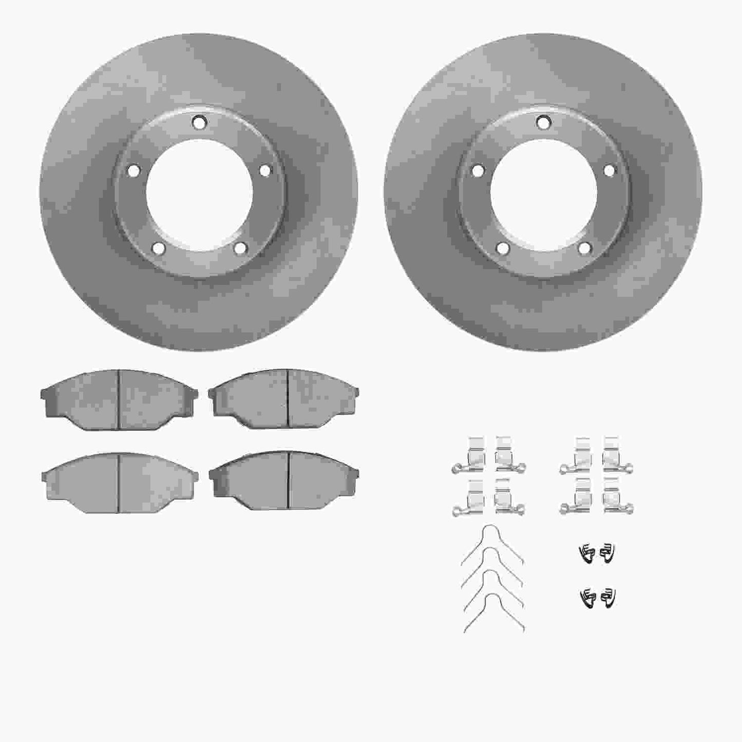 Dynamic Friction Company Disc Brake Kit 6512-76551