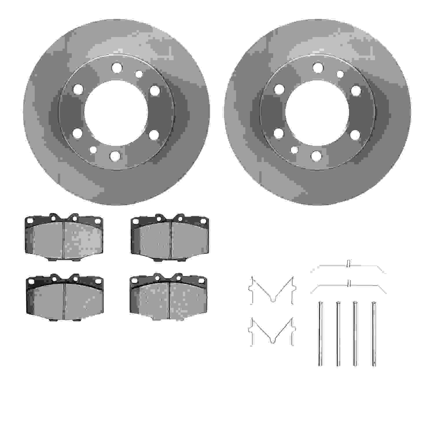 Dynamic Friction Company Disc Brake Kit 6512-76557