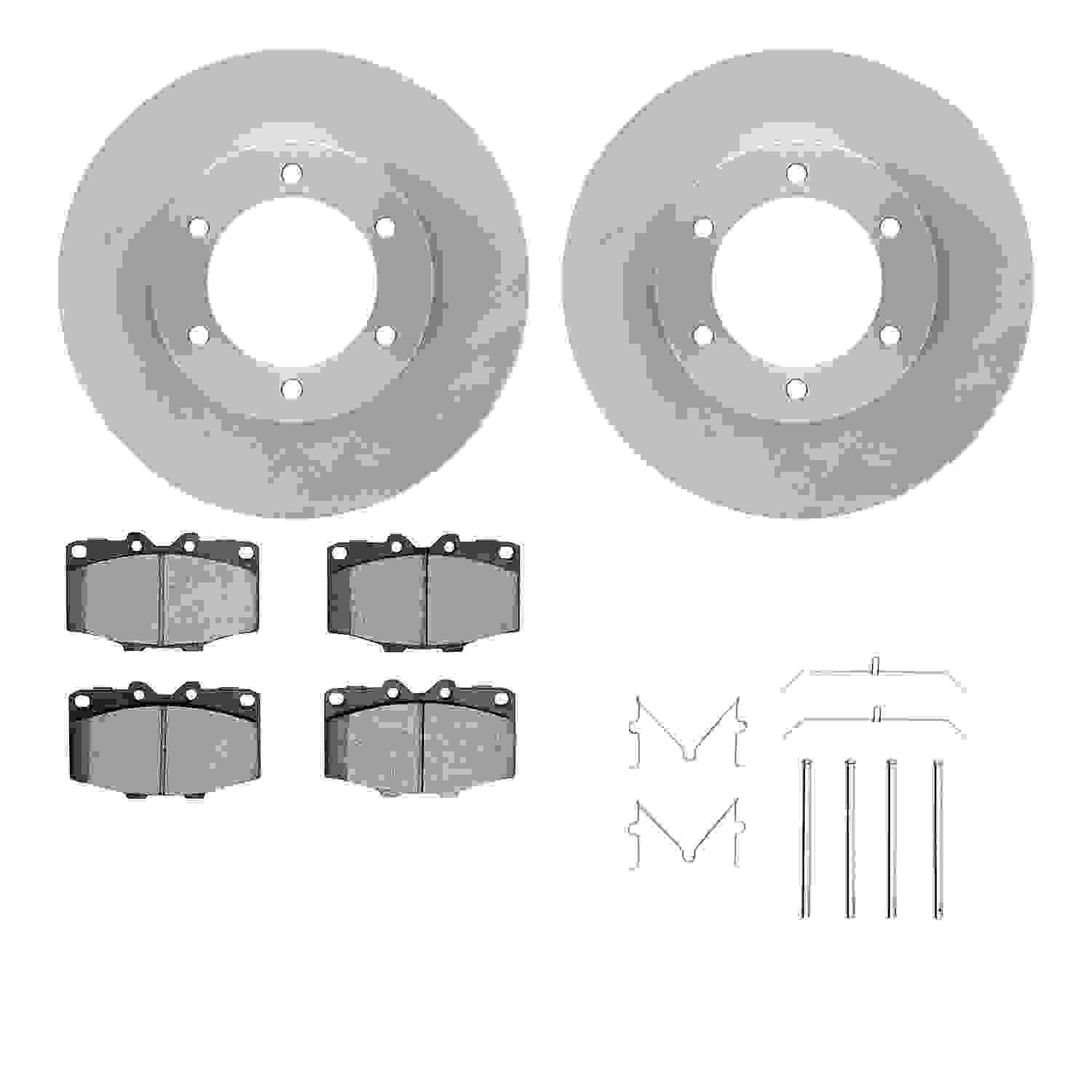 Dynamic Friction Company Disc Brake Kit 6512-76563