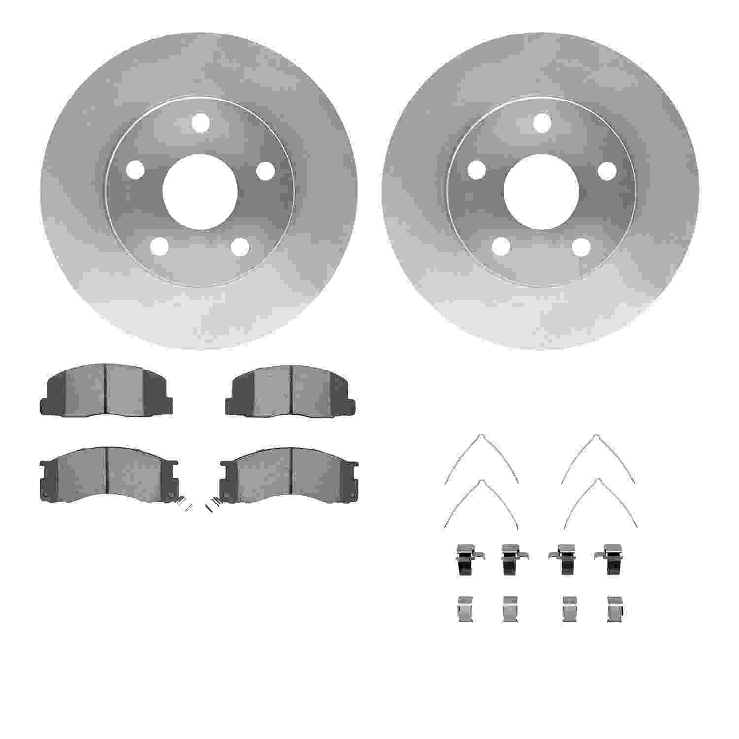 Dynamic Friction Company Disc Brake Kit 6512-76590