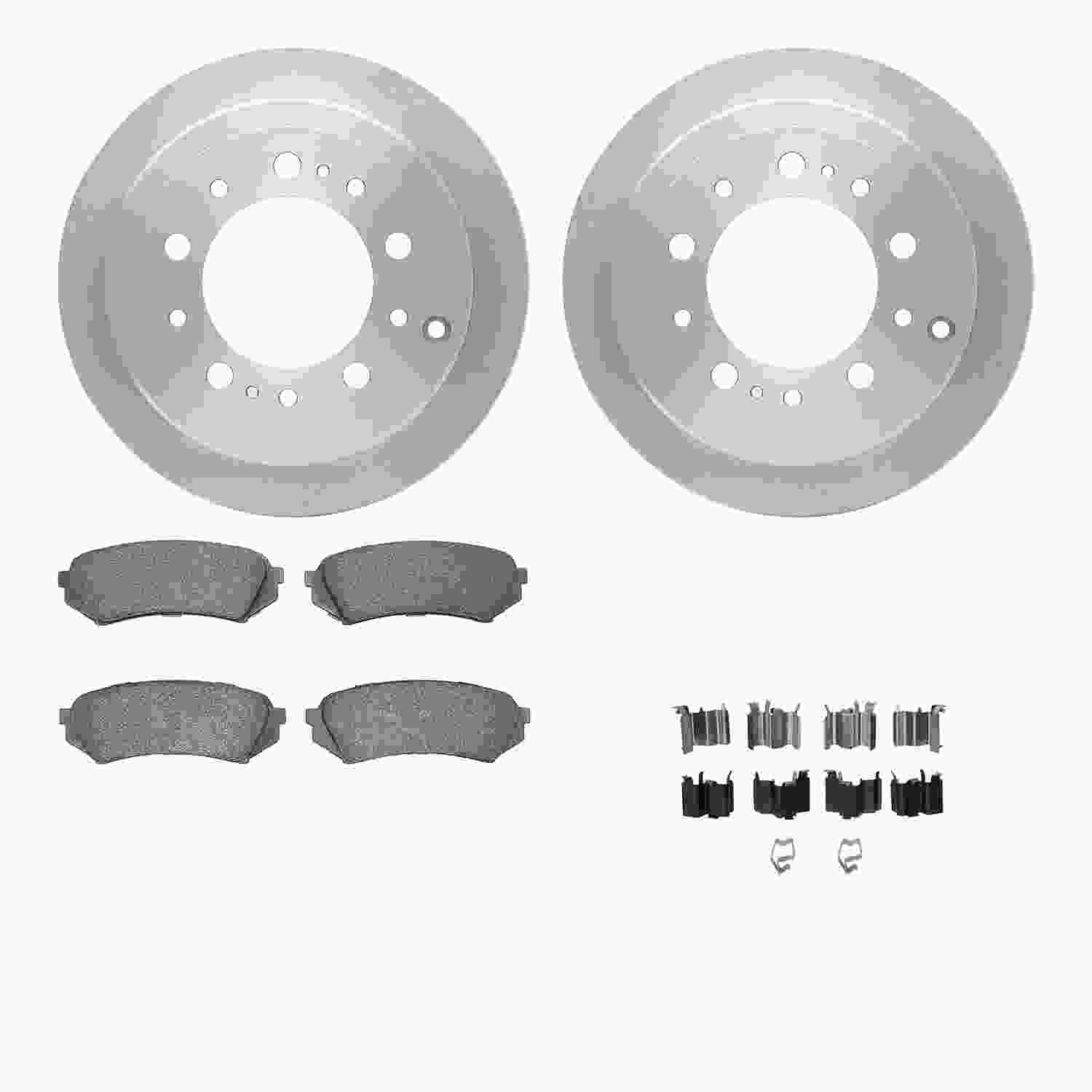 Dynamic Friction Company Disc Brake Kit 6512-76596