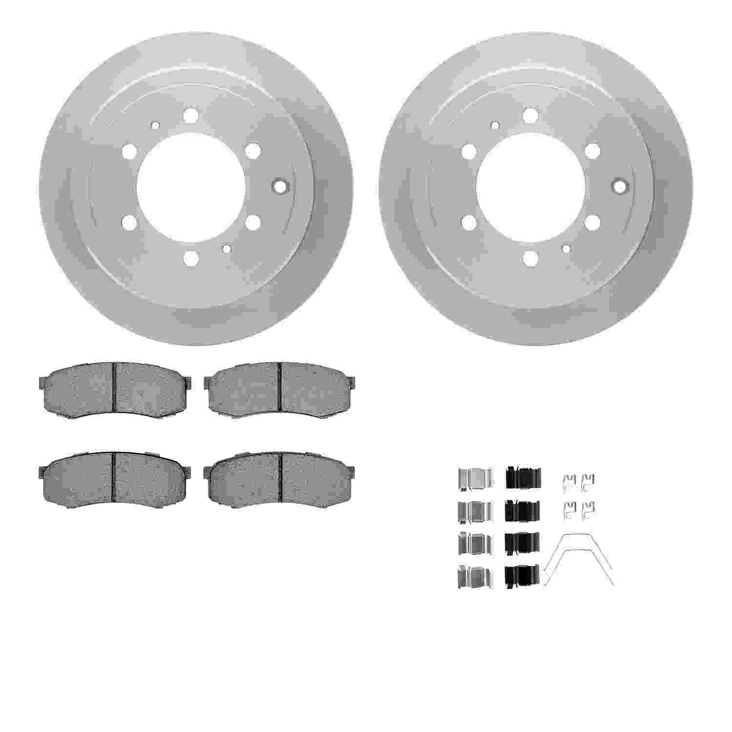 Dynamic Friction Company Disc Brake Kit 6512-76608