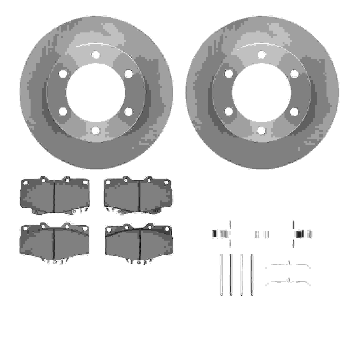 Dynamic Friction Company Disc Brake Kit 6512-76623