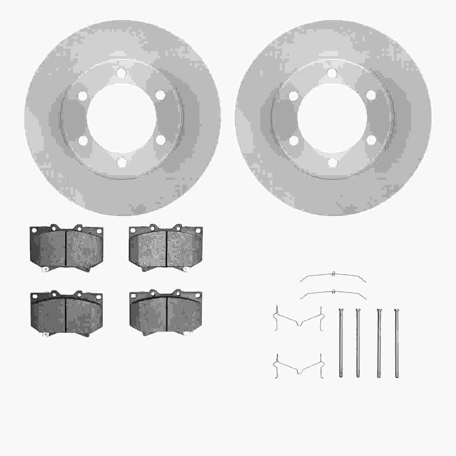 Dynamic Friction Company Disc Brake Kit 6512-76632