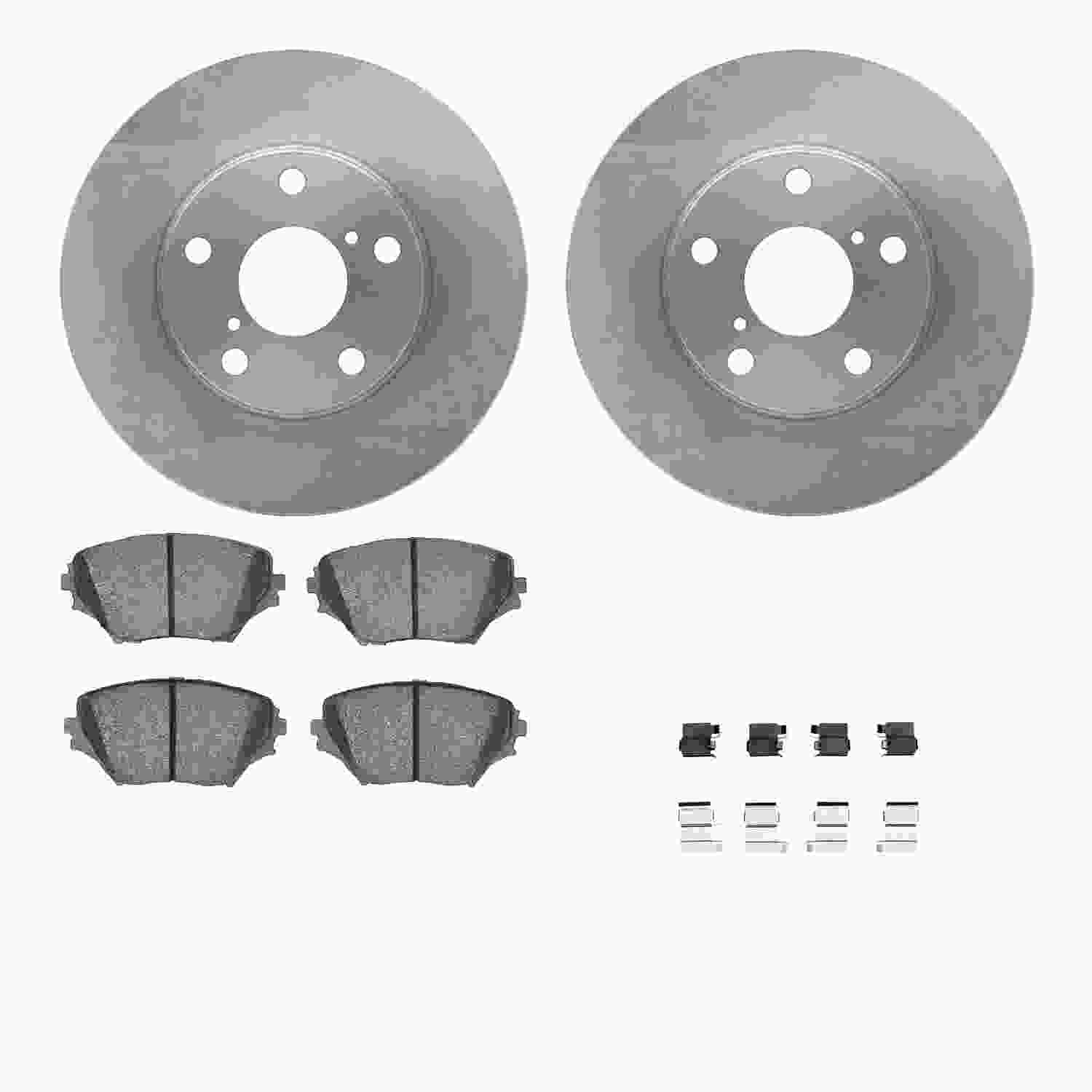 Dynamic Friction Company Disc Brake Kit 6512-76638