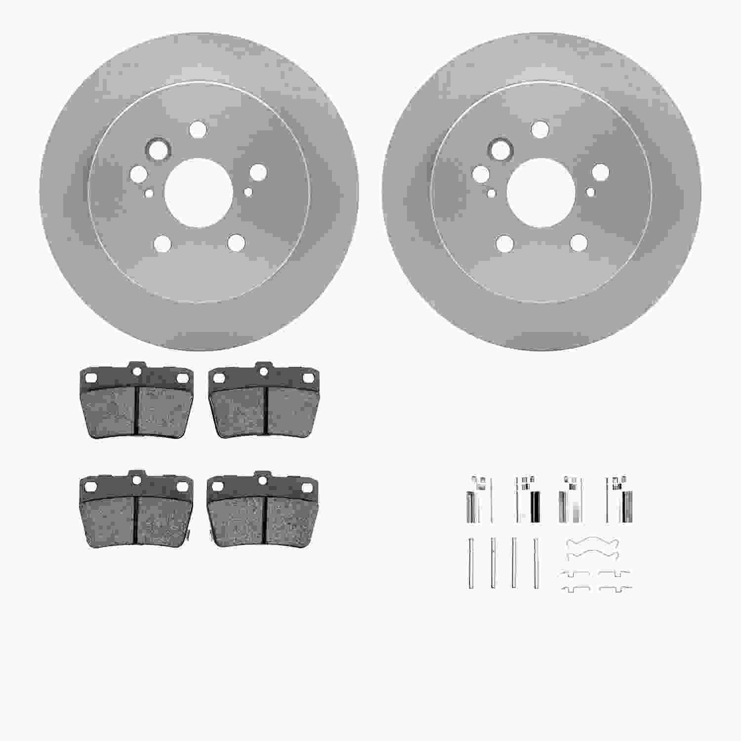 Dynamic Friction Company Disc Brake Kit 6512-76659