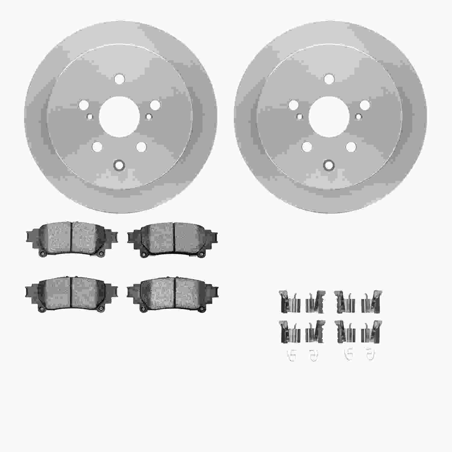 Dynamic Friction Company Disc Brake Kit 6512-76689