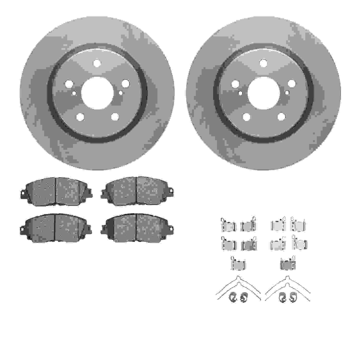 Dynamic Friction Company Disc Brake Kit 6512-76710