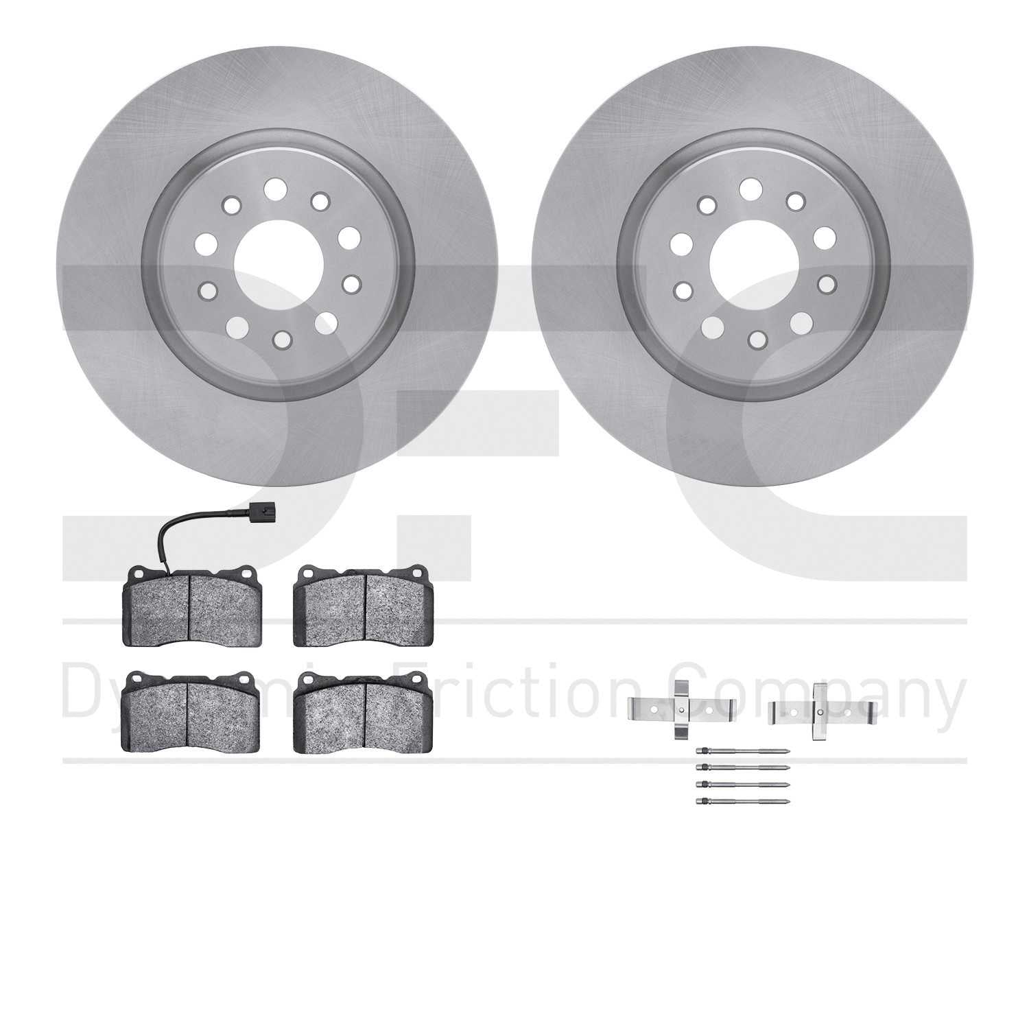 Dynamic Friction Company Disc Brake Kit 6512-79010